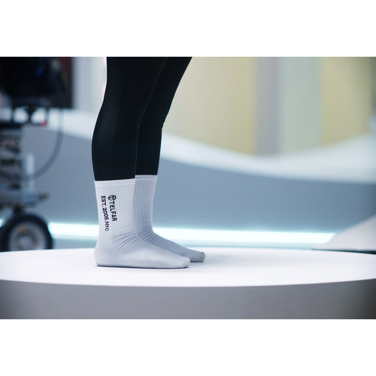 EST. 2005 Logo Socks - White - Socks