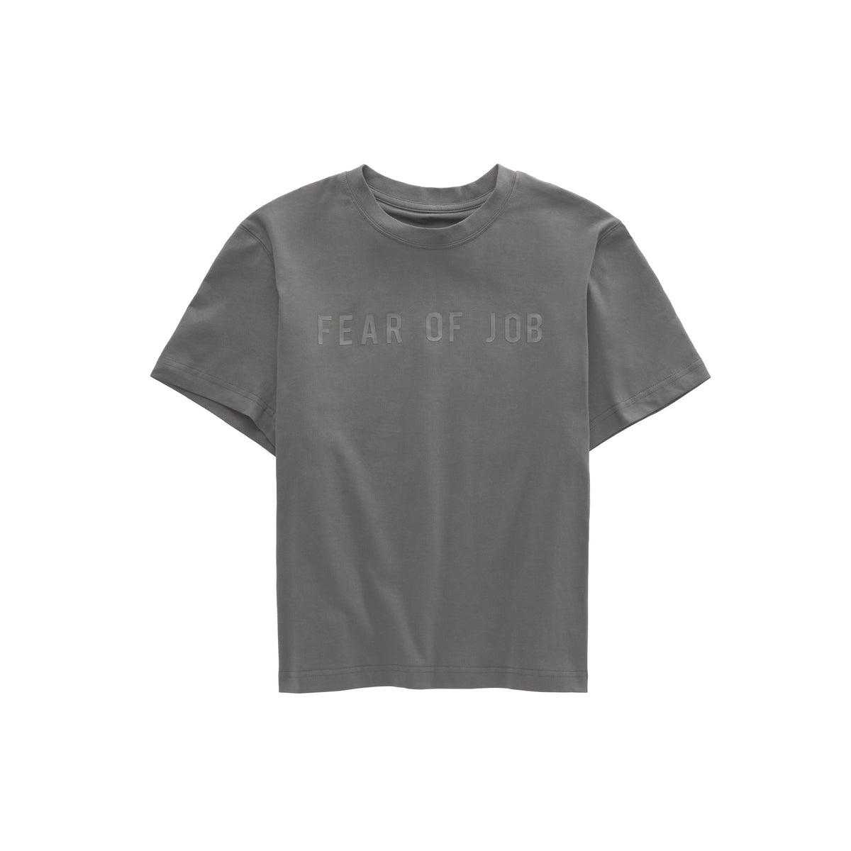 Fear of Job T - Dark Grey - Tops & T-Shirts