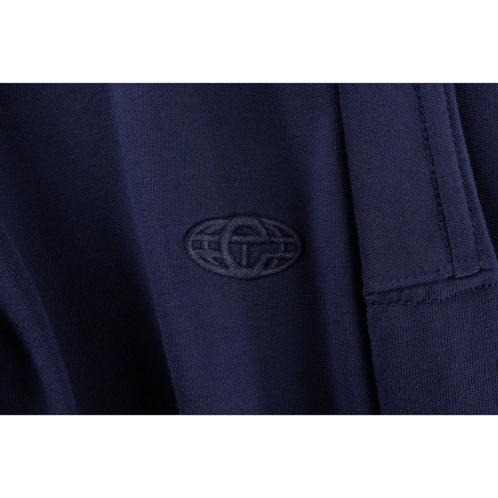 Global Tall Long Sleeve T - Navy - Tops & T-Shirts