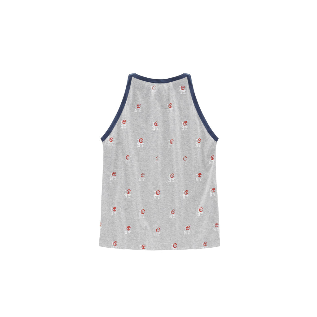 Infinity Canal All Over Tank - Heather Grey - Tops & T-Shirts