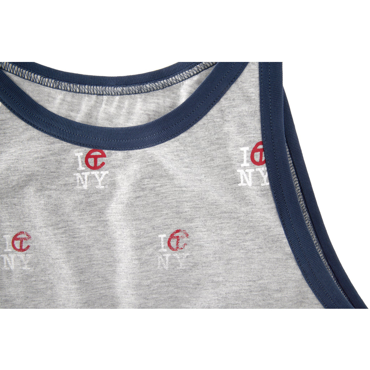 Infinity Canal All Over Tank - Heather Grey - Tops & T-Shirts