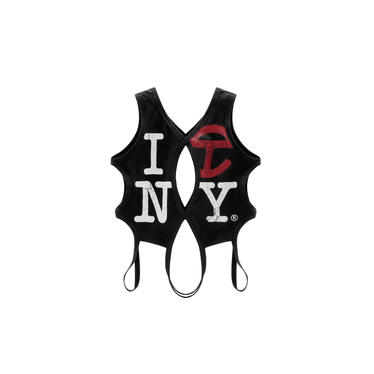 Infinity Canal Helix Tank - Black - Tops & T-Shirts