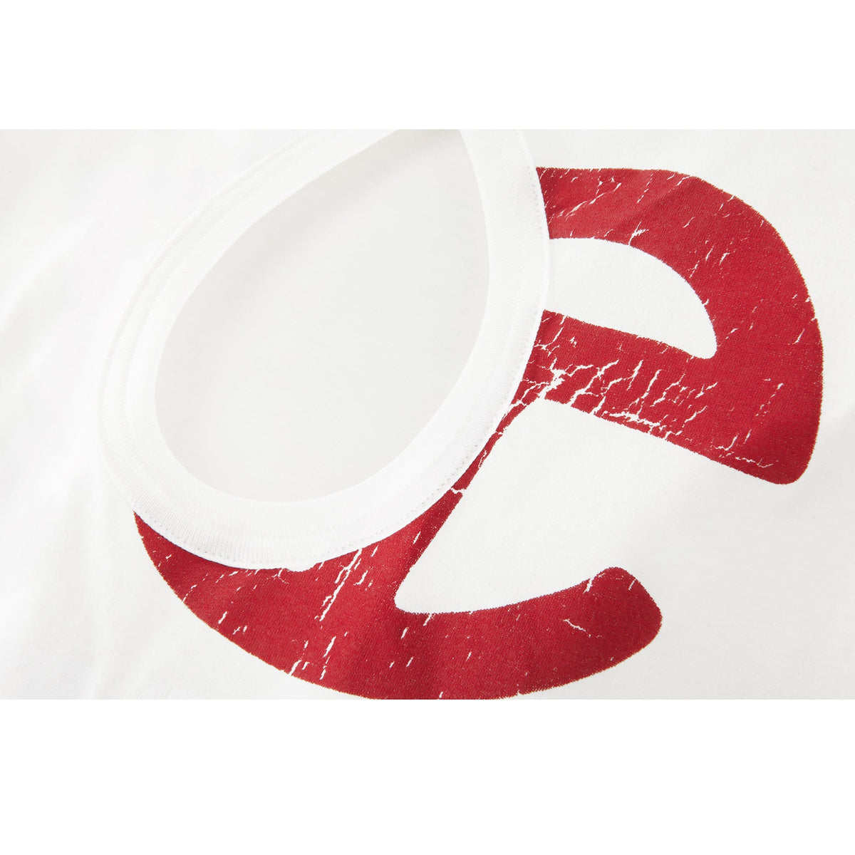 Infinity Canal Large Key Hole T - Natural White - Tops & T-Shirts