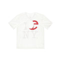 Infinity Canal Large Key Hole T - Natural White - Tops & T-Shirts