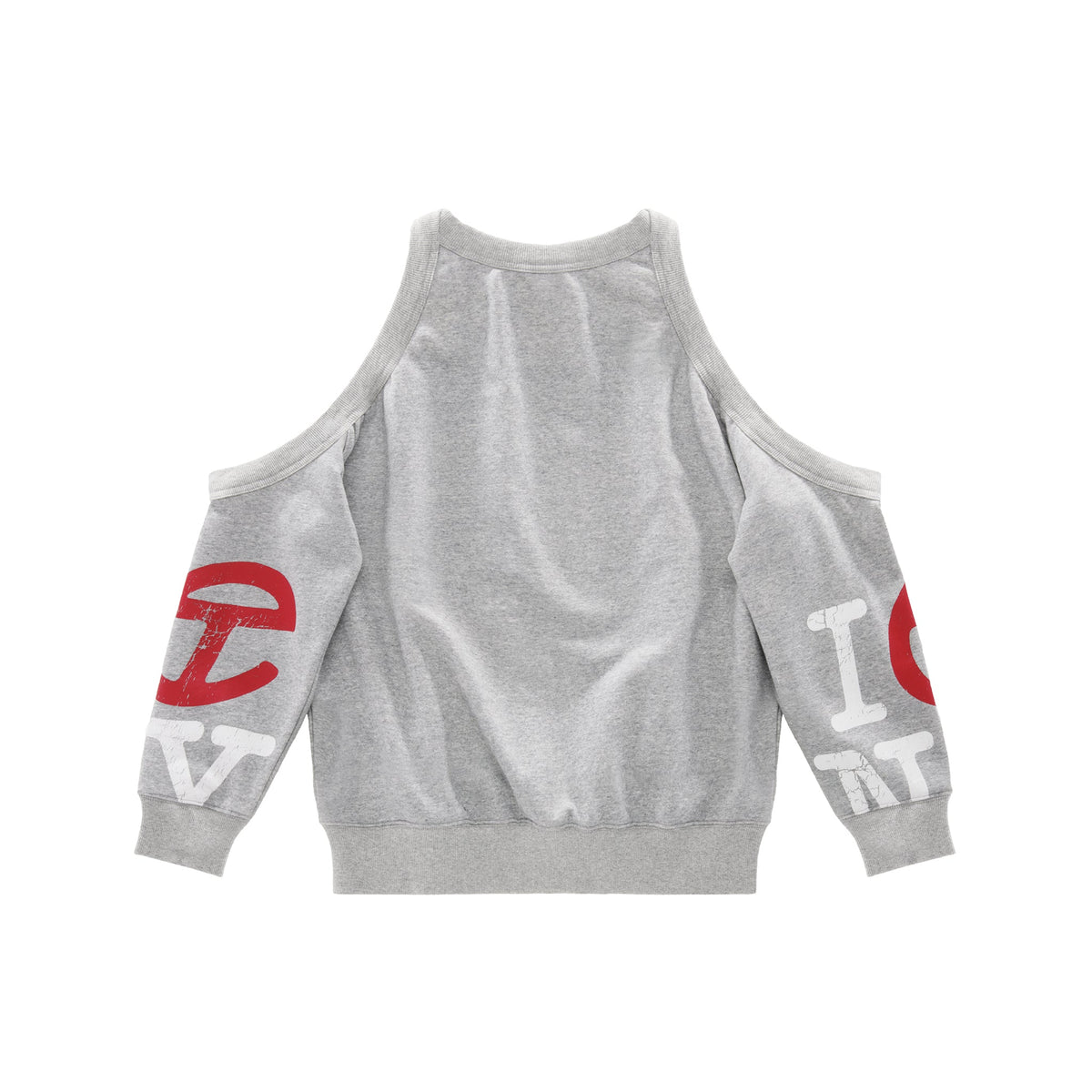 Infinity Canal Multi Crewneck - Heather Grey - Sweaters & Hoodies