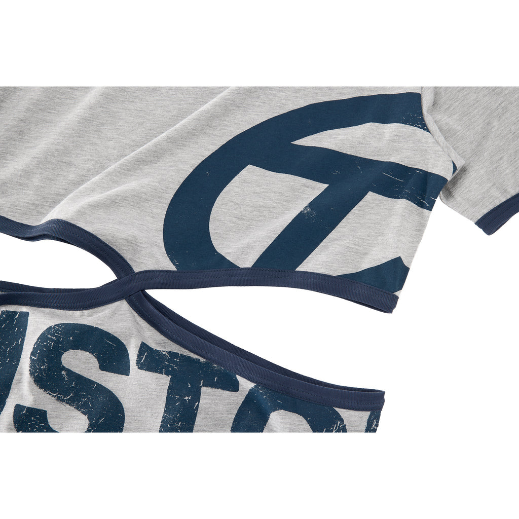 Infinity Customer Cut Waist T - Heather Grey - Tops & T-Shirts