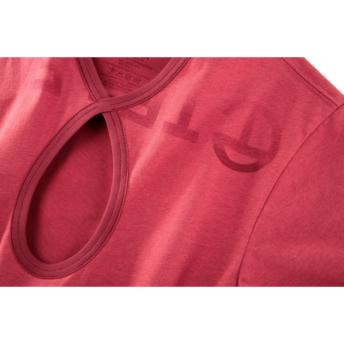 Infinity Keyhole T - Red - Tops & T-Shirts