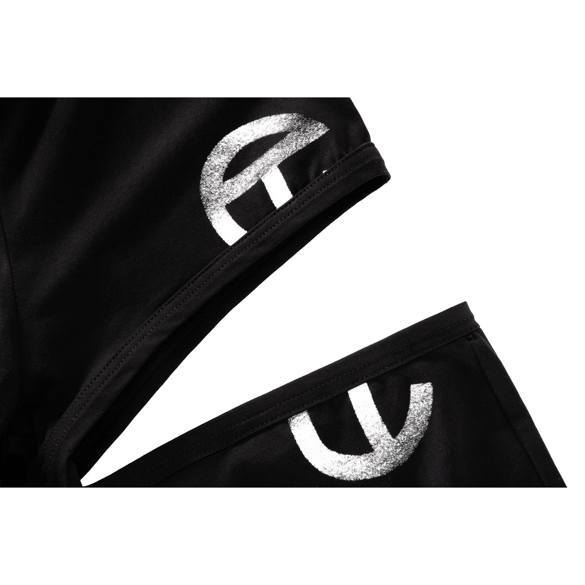 Infinity Thigh Hole Stirrup - Black - Tops & T-Shirts