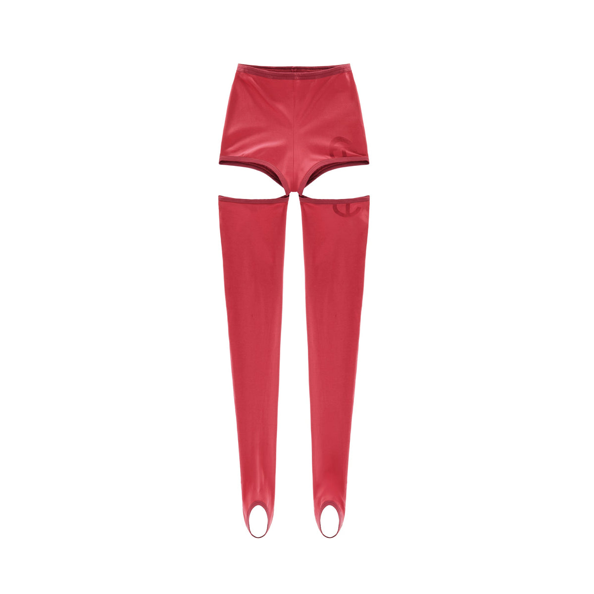 Infinity Thigh Hole Stirrup - Red - Tops & T-Shirts