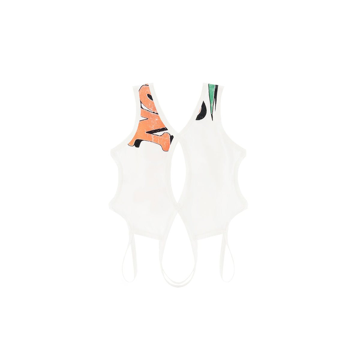 Infinity Newyork Helix Tank - Natural White - Tops & T-Shirts
