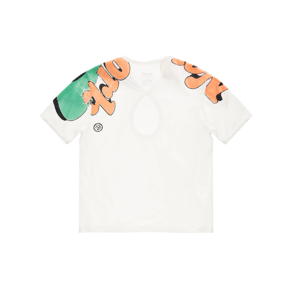 Infinity Newyork Keyhole T - Natural White - Tops & T-Shirts