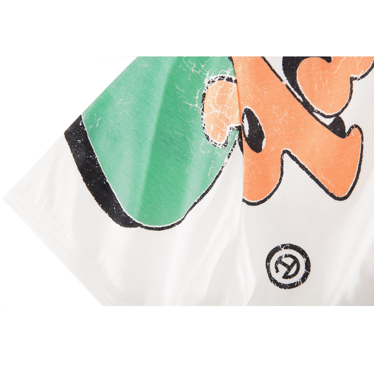 Infinity Newyork Keyhole T - Natural White - Tops & T-Shirts