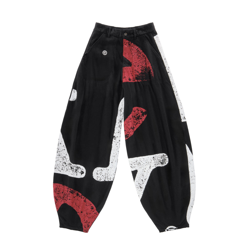 Canal Balloon T-shirt Pant - Black - Pants & Shorts