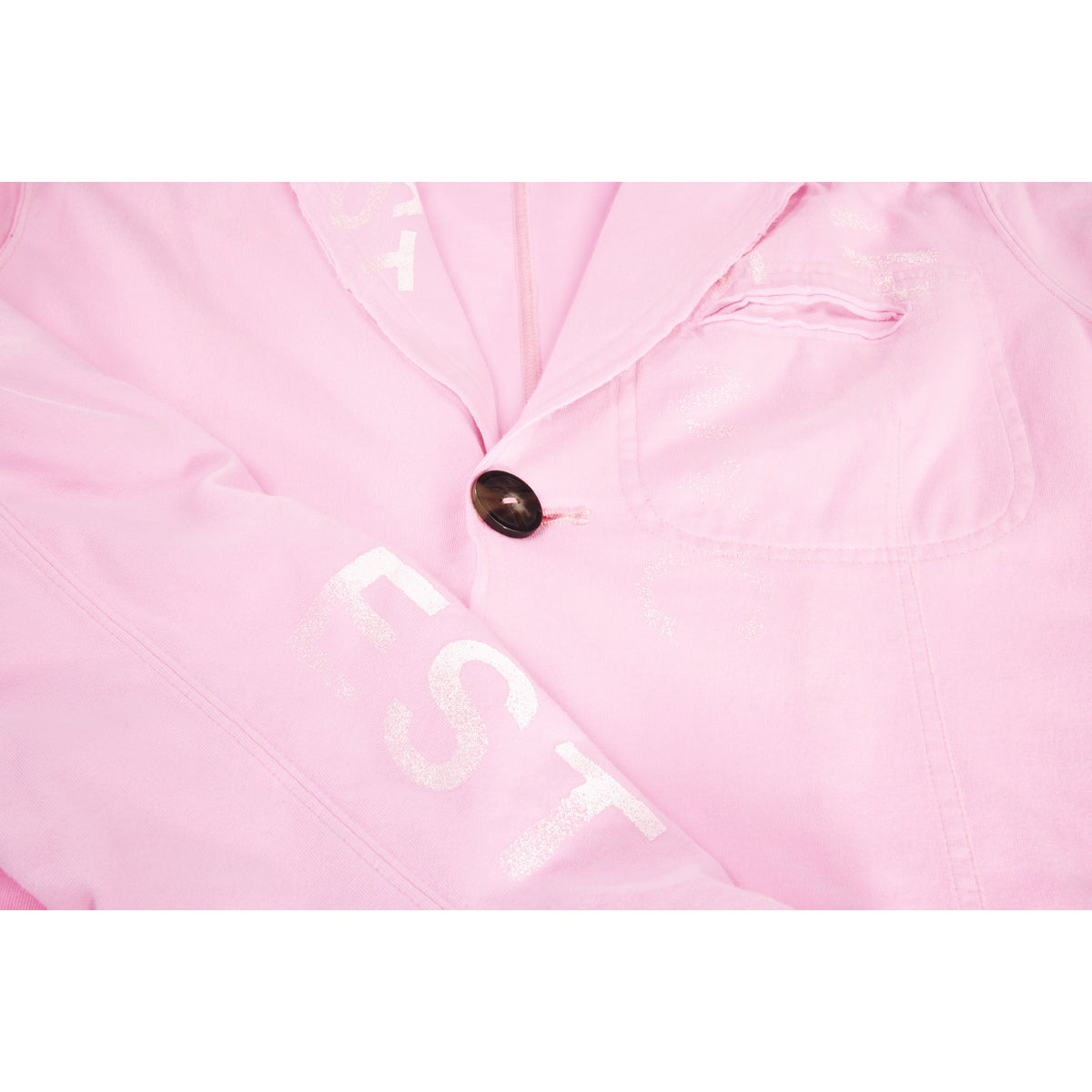 Lockup T-shirt Blazer - Pink - Jackets & Outerwear