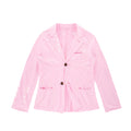 Lockup T-shirt Blazer - Pink - Jackets & Outerwear
