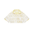 Mission Crop Split T Dress Shirt - Lime - Tops & T-Shirts