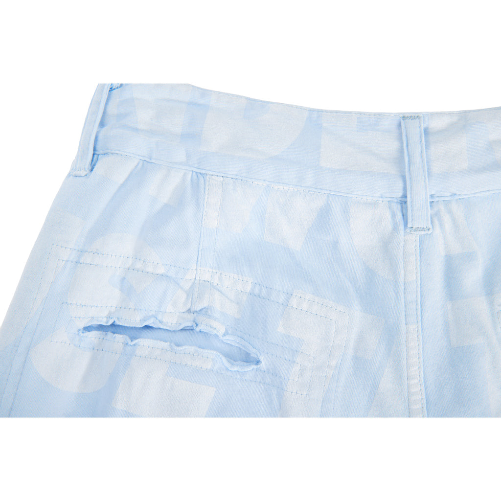 Mission Split T-Shirt Pant - Baby Blue - Pants & Shorts