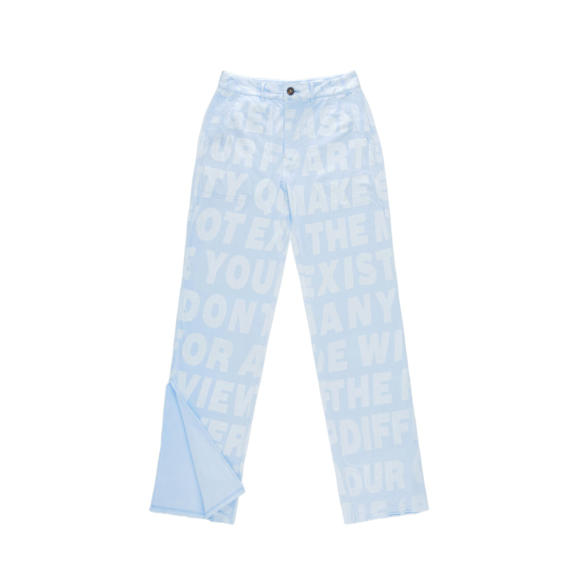 Mission Split T-Shirt Pant - Baby Blue - Pants & Shorts