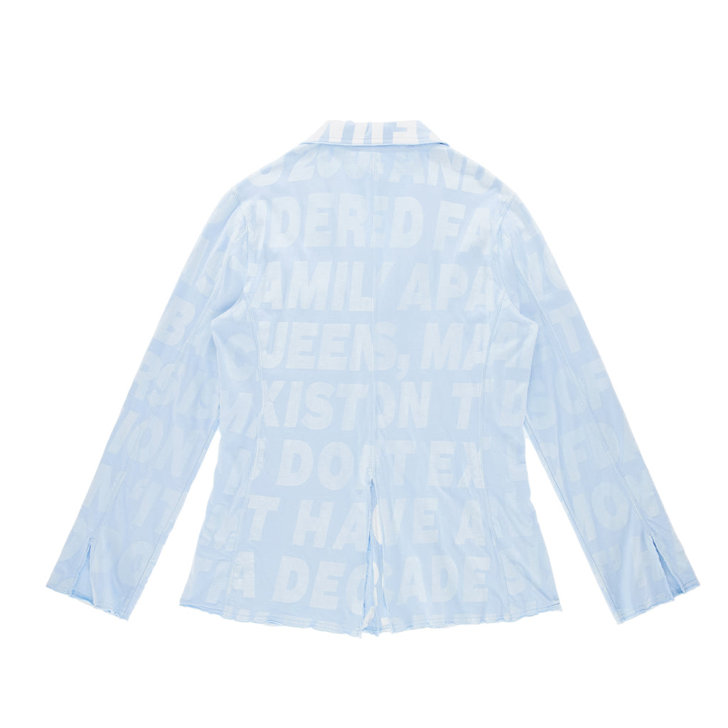 Mission T-shirt Blazer - Baby Blue - Jackets & Outerwear