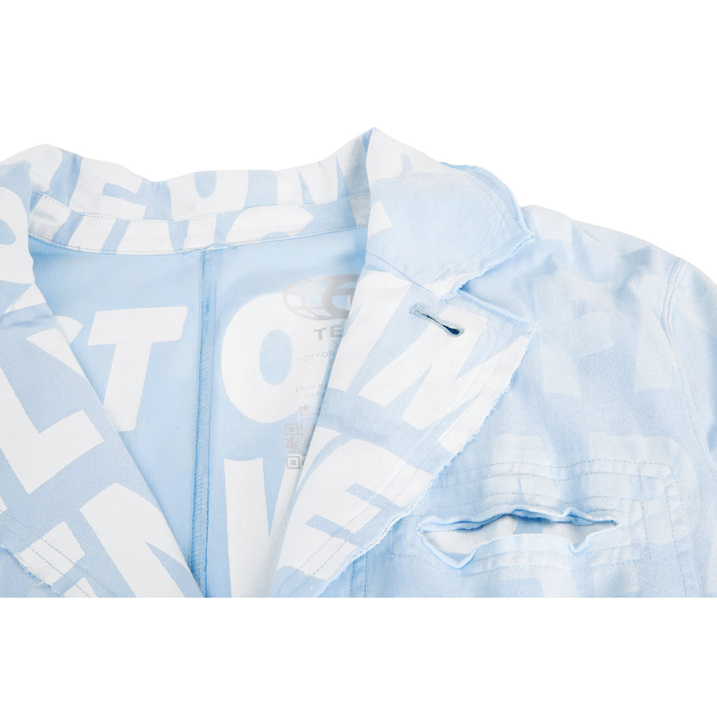 Mission T-shirt Blazer - Baby Blue - Jackets & Outerwear