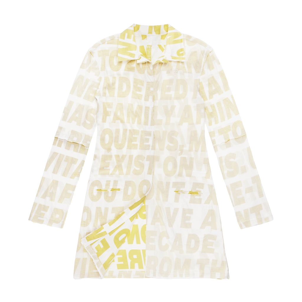 Mission Tall Split Dress Shirt - Lime - Tops & T-Shirts