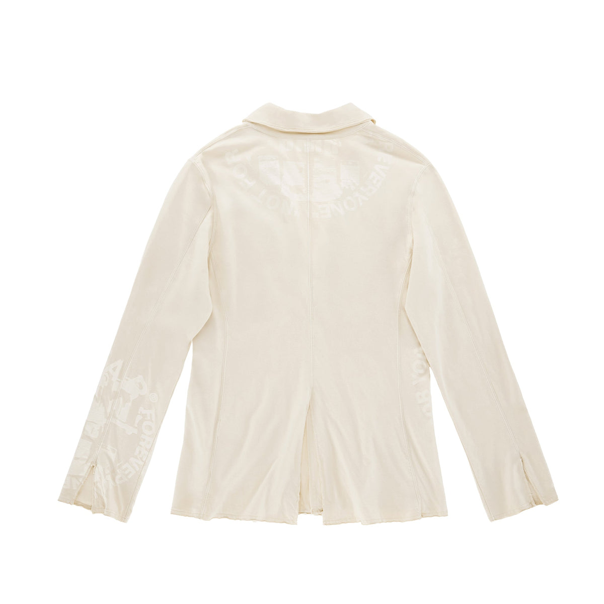 OMG T-shirt Blazer - Bone - Jackets & Outerwear