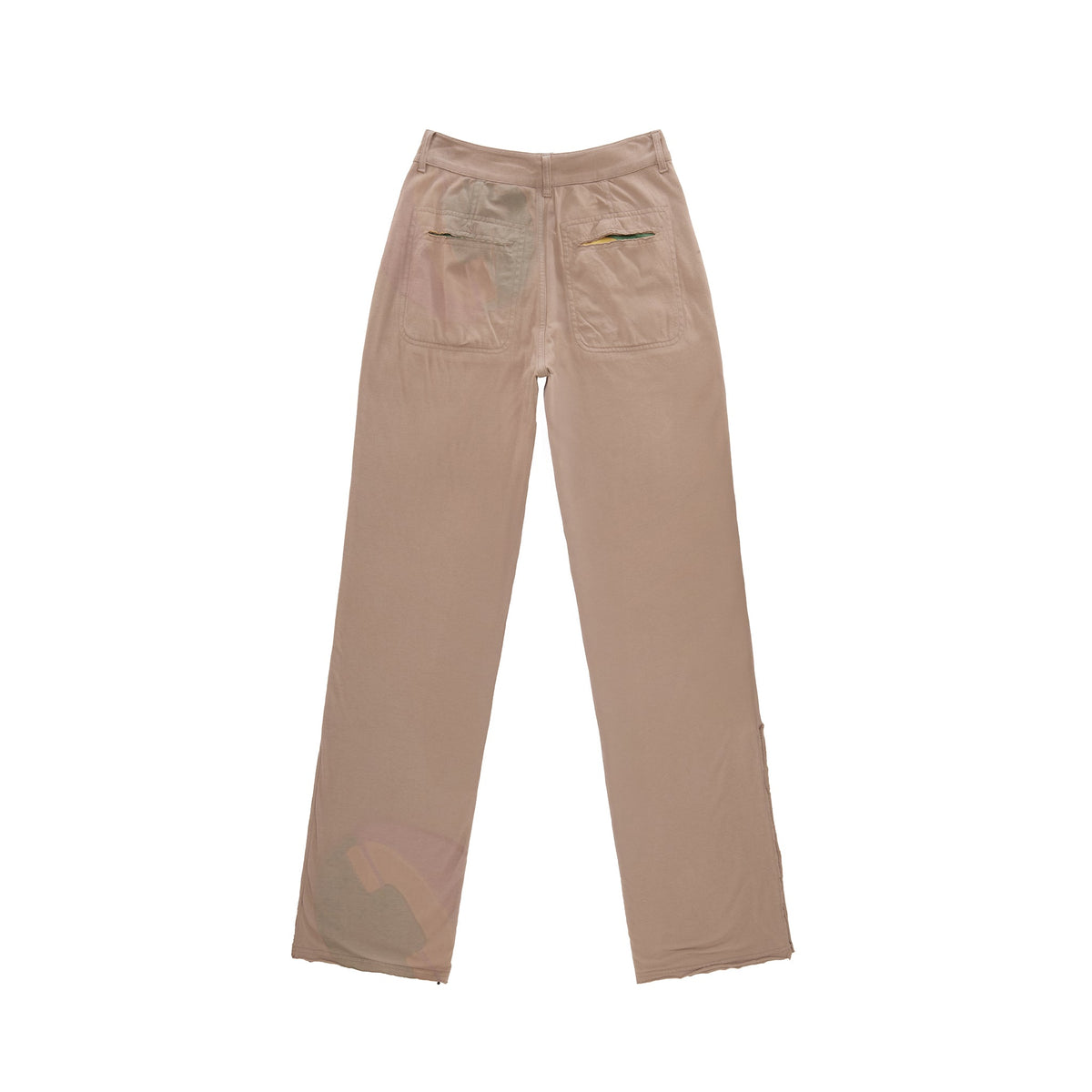 Telephone Split T-Shirt Pant - Mud - Pants & Shorts