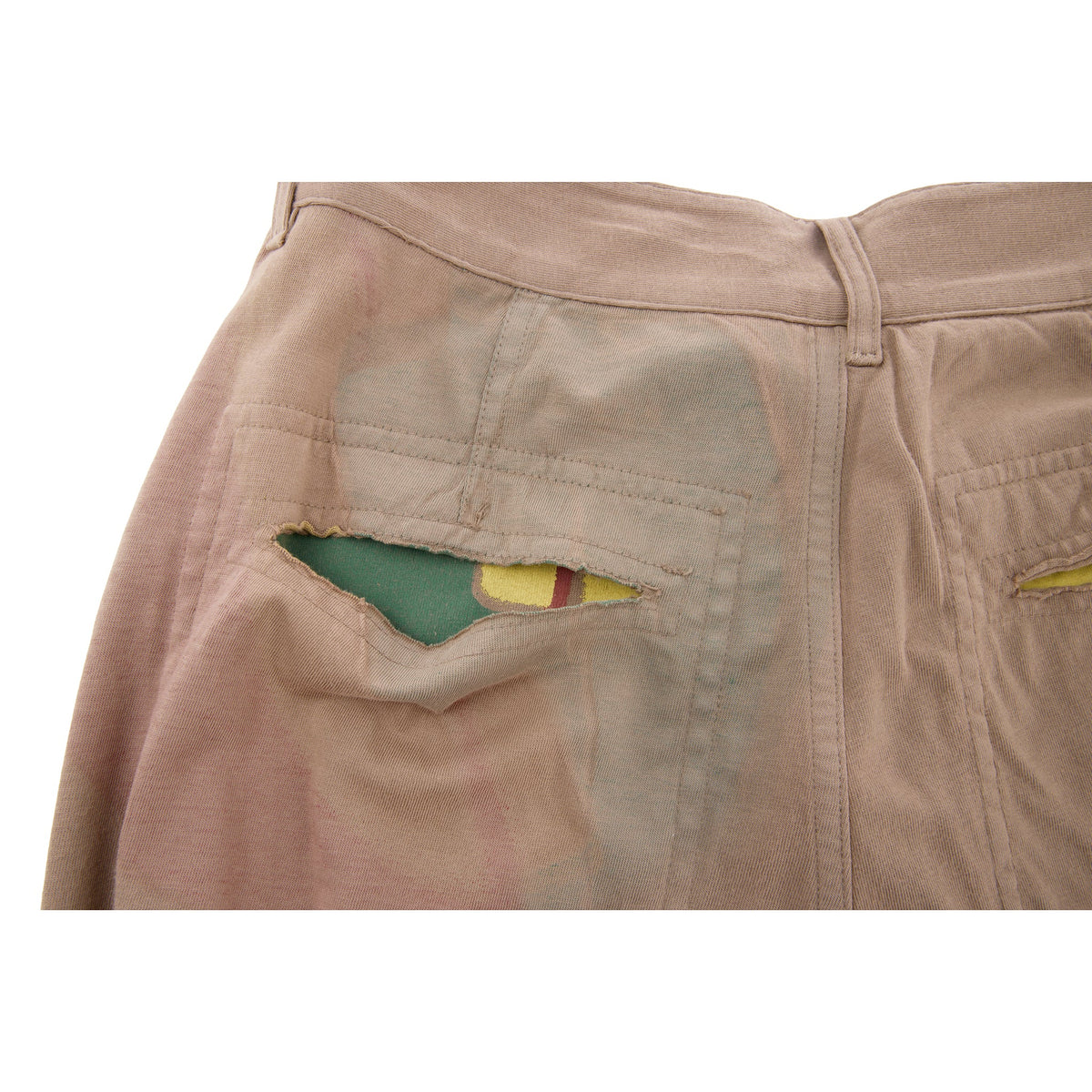 Telephone Split T-Shirt Pant - Mud - Pants & Shorts