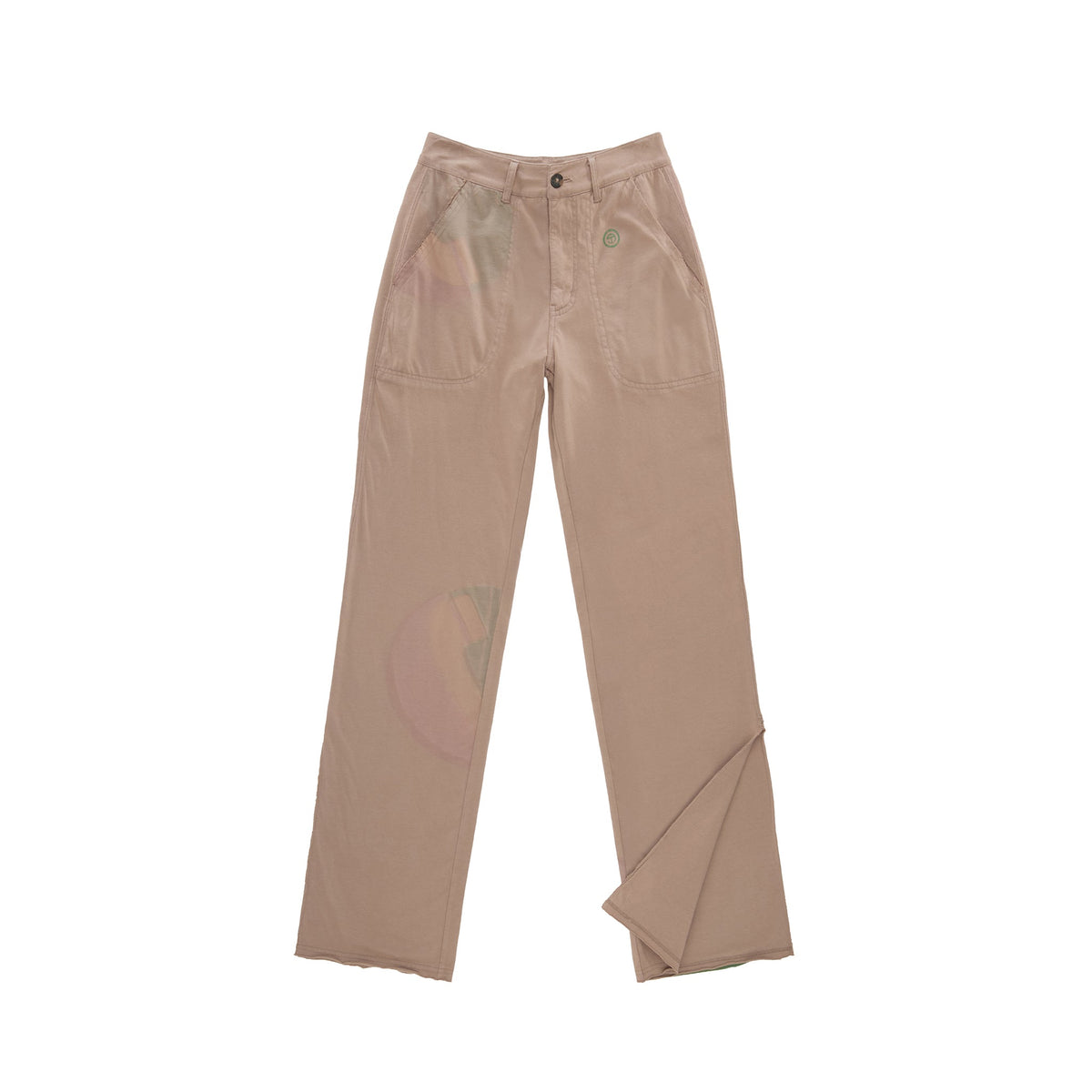 Telephone Split T-Shirt Pant - Mud - Pants & Shorts