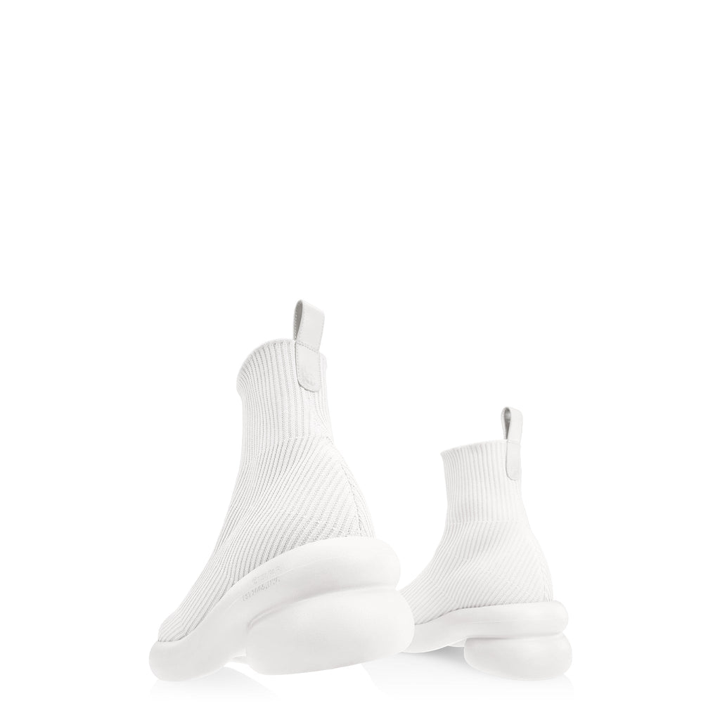 Knit Modular Boot - White - Boots