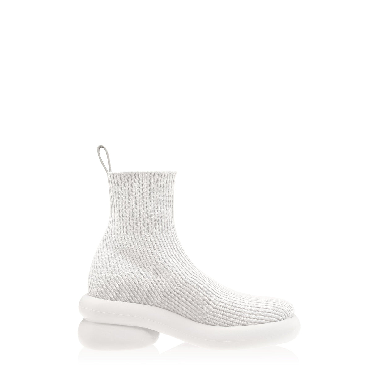 Knit Modular Boot - White - Boots