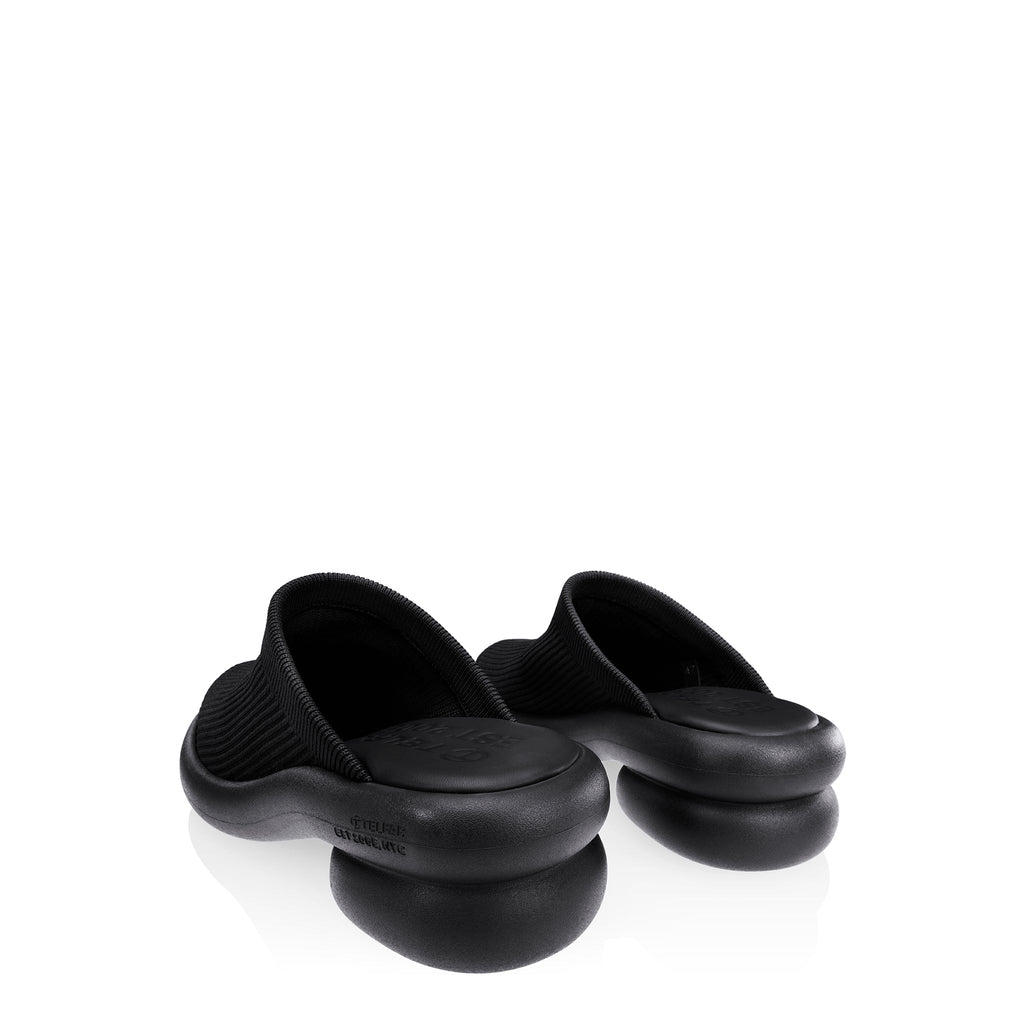 Knit Modular Mule - Black - Mules