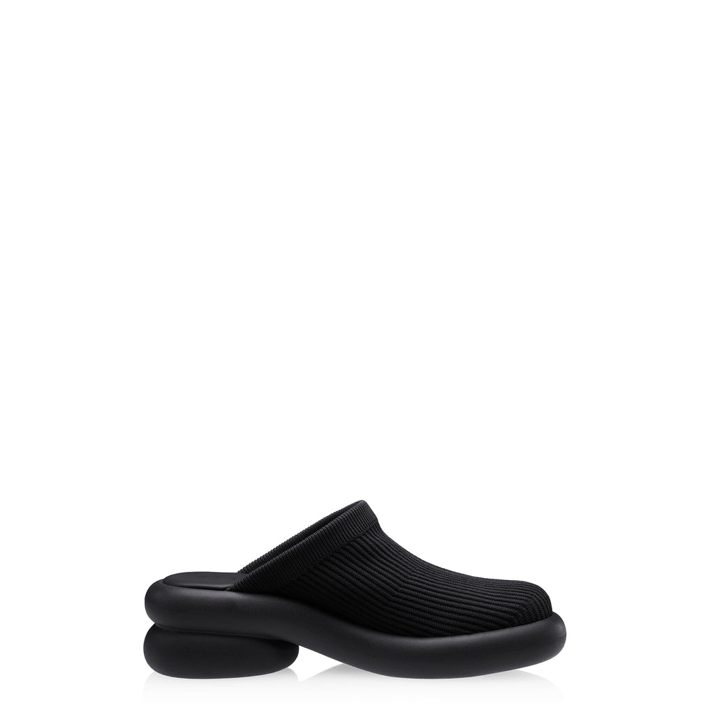 Knit Modular Mule - Black - Mules