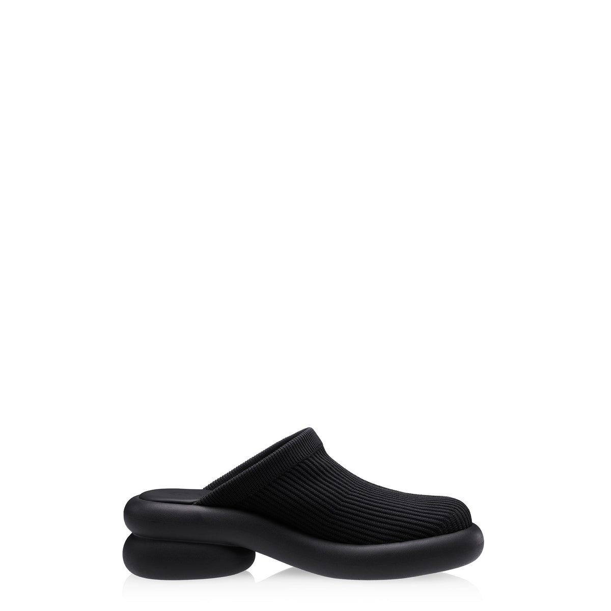 Knit Modular Mule - Black - Mules