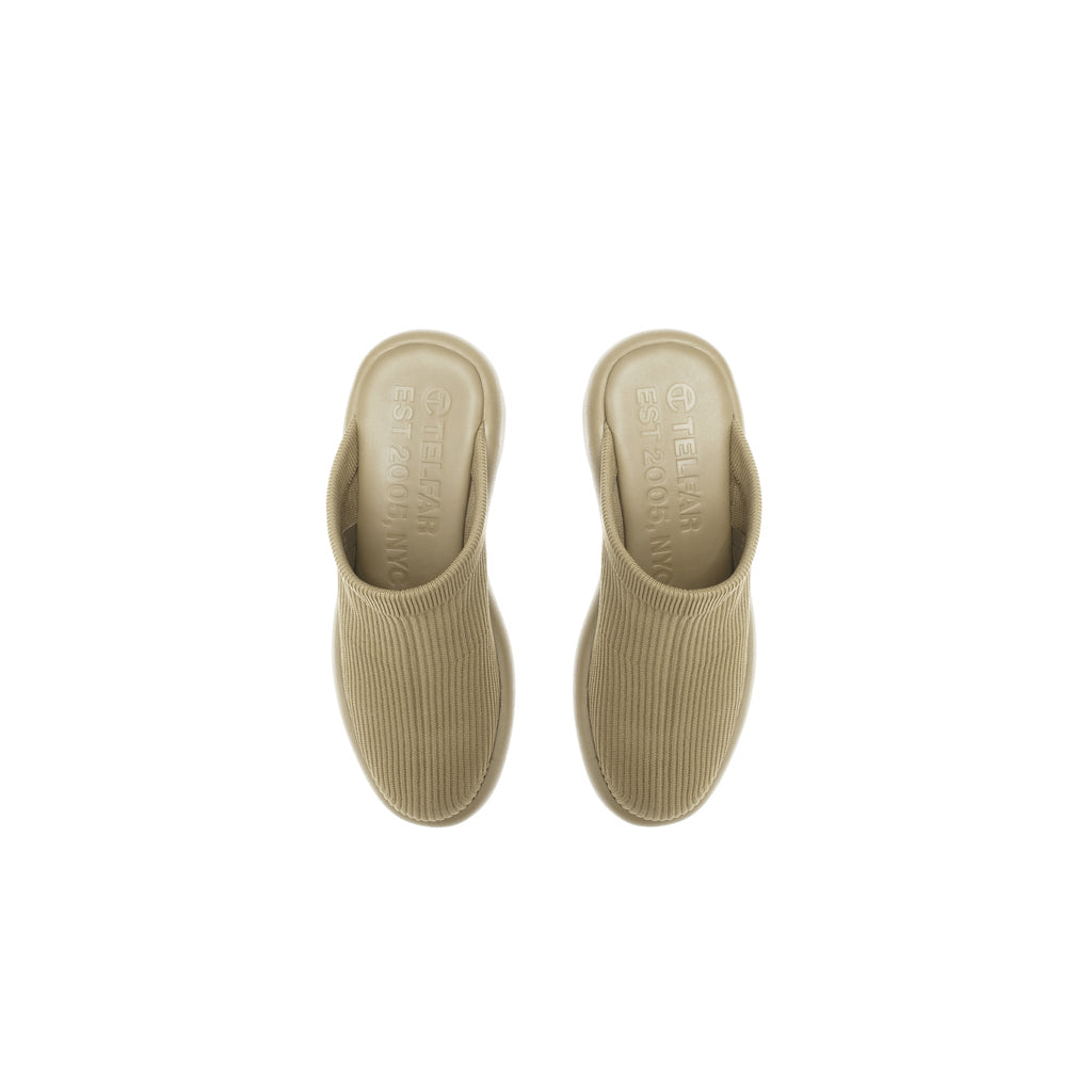 Knit Modular Mule - Drab - Mules