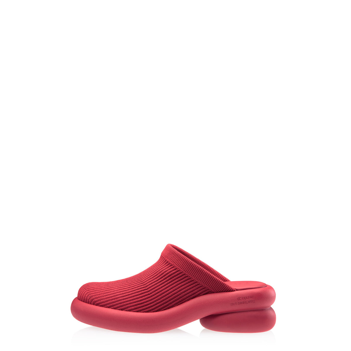 Knit Modular Mule - Red - Mules