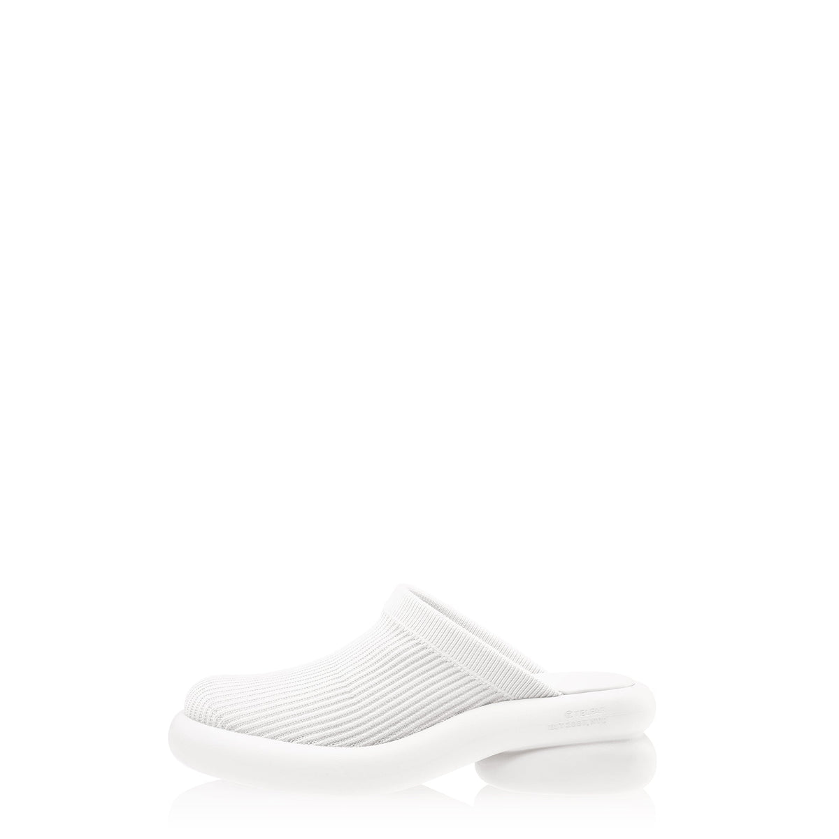 Knit Modular Mule - White - Mules