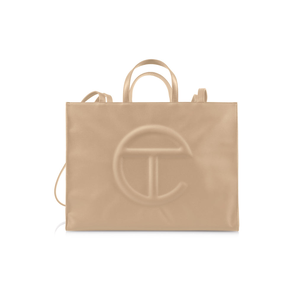 Large Shopping Bag - Cream - Shopping Bags & Shoppers
