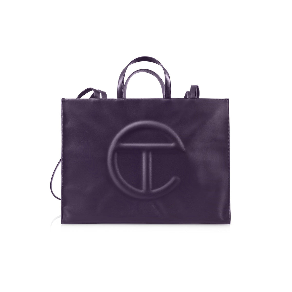 Large Shopping Bag - Eggplant - Shopping Bags & Shoppers