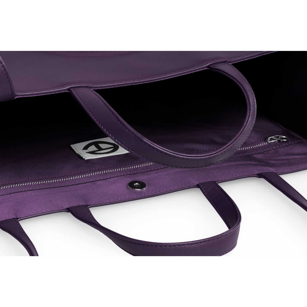 Large Shopping Bag - Eggplant - Shopping Bags & Shoppers