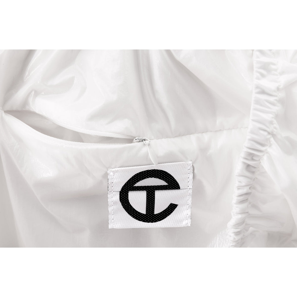 Jumbo Flower Plastic Bag - White - Plastic Bags
