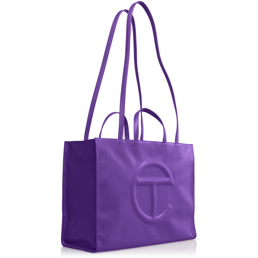 Large Shopping Bag - Grape - Shopping Bags & Shoppers