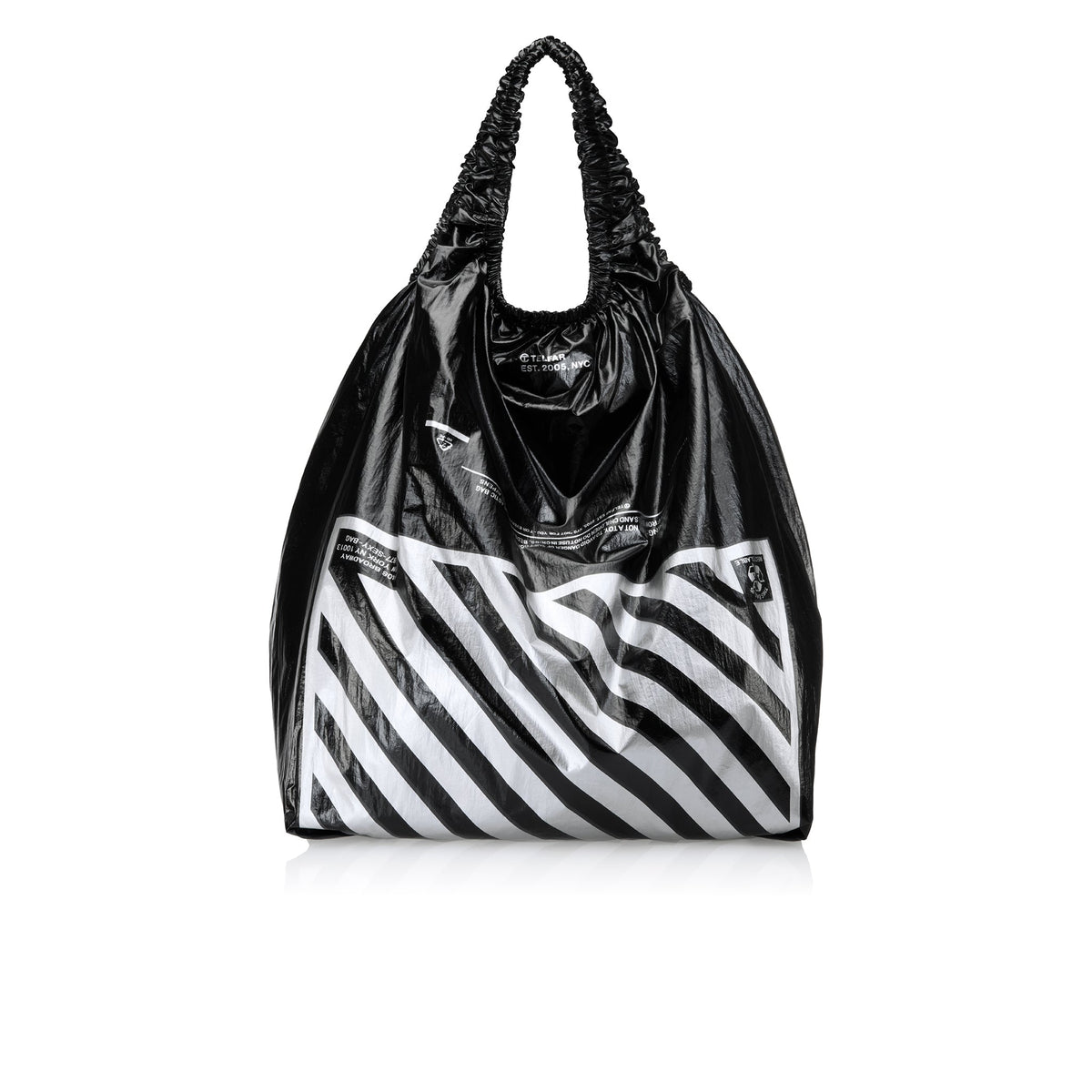 Jumbo Liquor Store Plastic Bag - Black - Plastic Bags