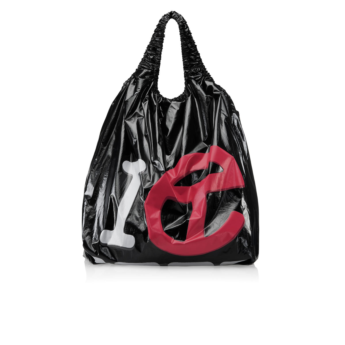 Jumbo New York Plastic Bag - Black - Plastic Bags