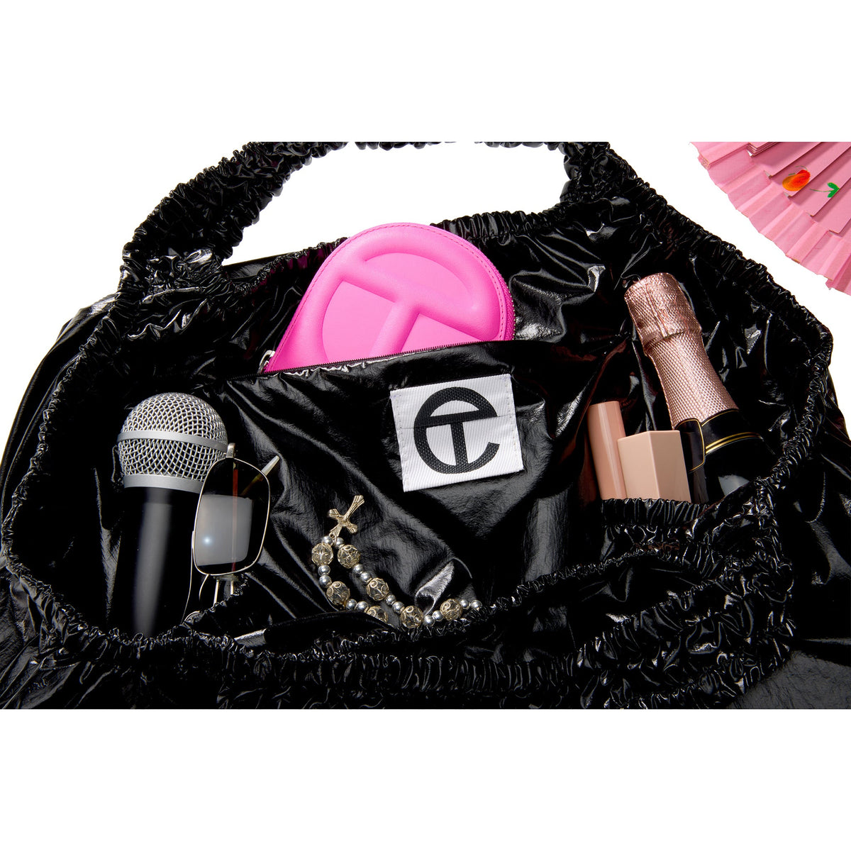 Jumbo New York Plastic Bag - Black - Plastic Bags