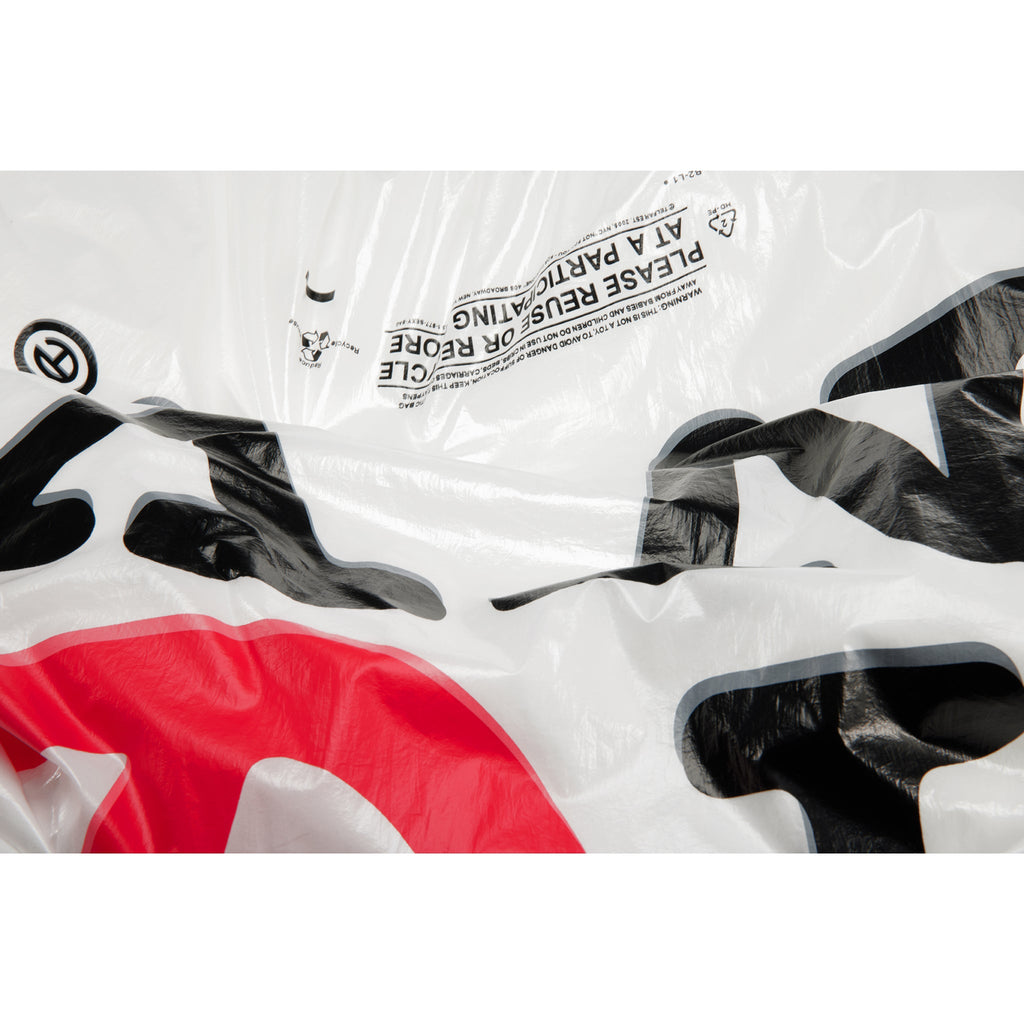 Jumbo New York Plastic Bag - White - Plastic Bags