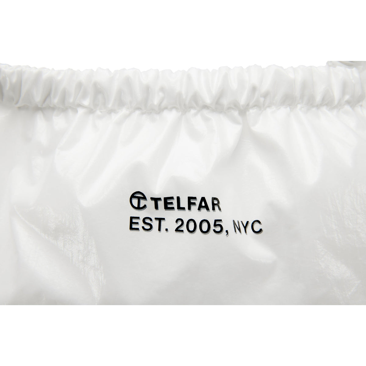 Jumbo New York Plastic Bag - White - Plastic Bags
