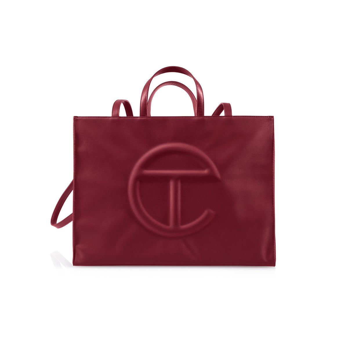 Large Shopping Bag - Oxblood - Shopping Bags & Shoppers