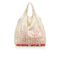 Jumbo Telfar Plastic Bag - Nude - Plastic Bags
