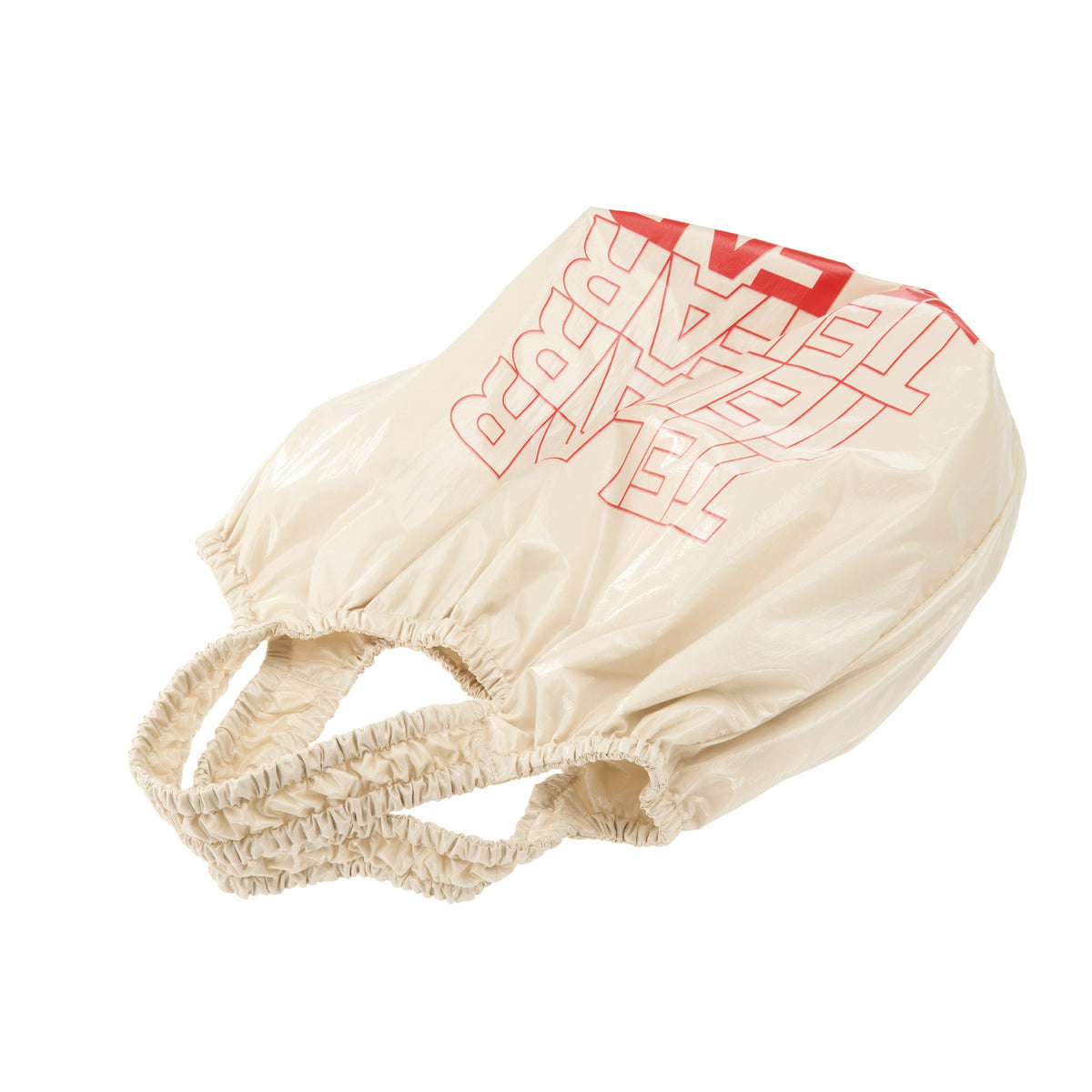 Jumbo Telfar Plastic Bag - Nude - Plastic Bags